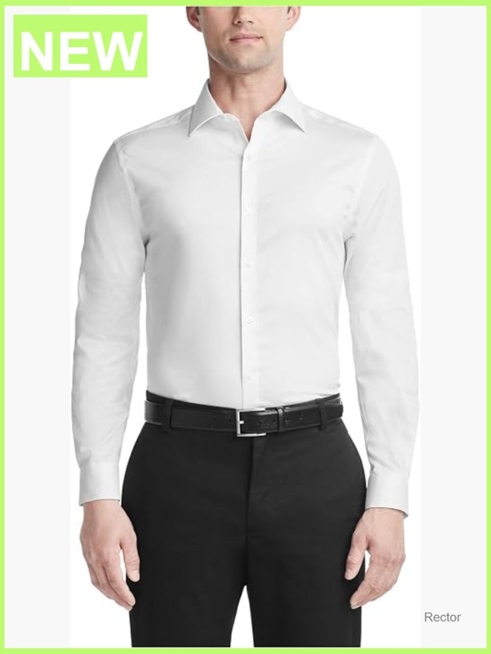 Van Heusen Men's Slim Fit Dress Shirt Wrinkle Free Stretch Flex Collar
